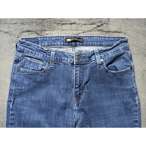 Levi's Mid Rise Skinny Women's Size 32x30 Medium Wash - Picture 3 of 14